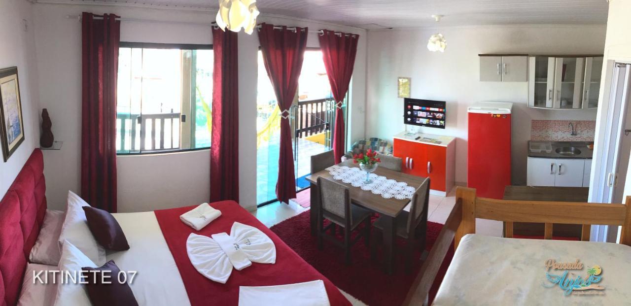 Pousada Anjos - A 2 Quadras Do Mar Bed & Breakfast มาติญอส ภายนอก รูปภาพ